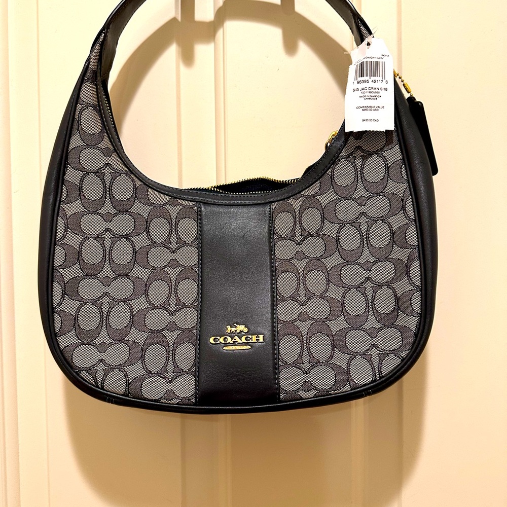 Coach Carmen Shoulder Bag in Signature Jacquard